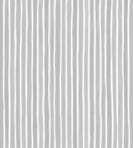 Croquet Stripe Wallpaper by Cole & Son Soft Grey Croquet Stripe Wallpaper by Cole & Son Soft Grey