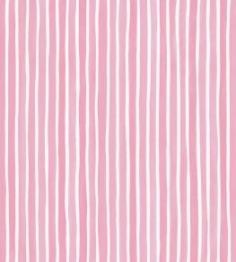 Croquet Stripe Wallpaper by Cole & Son Soft Pink Croquet Stripe Wallpaper by Cole & Son Soft Pink