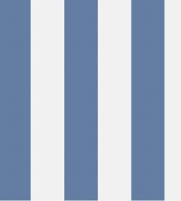 Glastonbury Stripe Wallpaper by Cole & Son Nautical Blue