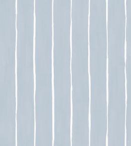 Marquee Stripe Wallpaper by Cole & Son Pale Blue