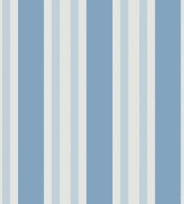 Polo Stripe Wallpaper by Cole & Son Blue Polo Stripe Wallpaper by Cole & Son Blue