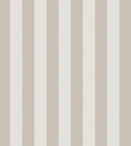 Regatta Stripe Wallpaper by Cole & Son Stone/Parchment Regatta Stripe Wallpaper by Cole & Son Stone/Parchment
