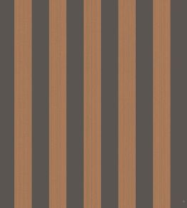 Regatta Stripe Wallpaper by Cole & Son Tan/Black Regatta Stripe Wallpaper by Cole & Son Tan/Black