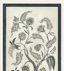 Trees of Eden Paradise Mural by Cole & Son Charcoal/Parchment