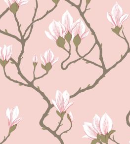 Magnolia Wallpaper by Cole & Son Rose on Blush Magnolia Wallpaper by Cole & Son Rose on Blush