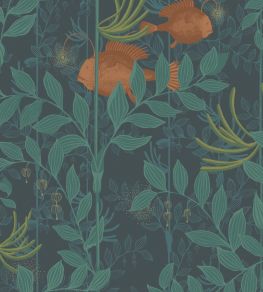 Nautilus Wallpaper by Cole & Son Dark Green