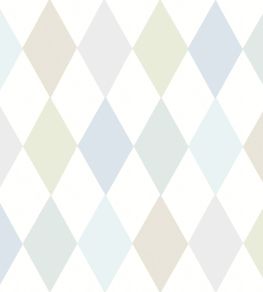 Punchinello Wallpaper by Cole & Son Soft Blue