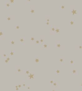 Stars Wallpaper by Cole & Son Linen & Gold Stars Wallpaper by Cole & Son Linen & Gold