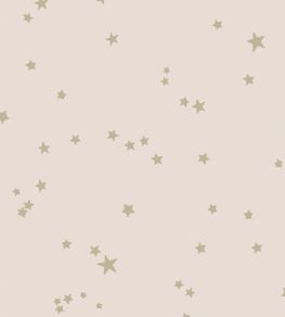 Stars Wallpaper by Cole & Son Pink & Gold Stars Wallpaper by Cole & Son Pink & Gold
