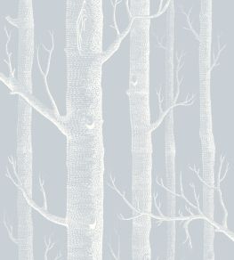 Woods Wallpaper by Cole & Son Powder Blue Woods Wallpaper by Cole & Son Powder Blue