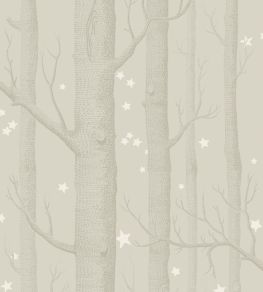 Woods & Stars Wallpaper by Cole & Son Grey