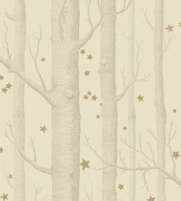 Woods & Stars Wallpaper by Cole & Son Buff & Gold