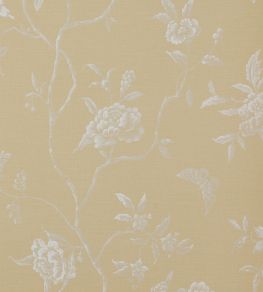 Swedish Tree Wallpaper by Colefax and Fowler Yellow