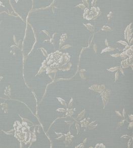 Swedish Tree Wallpaper by Colefax and Fowler Old Blue