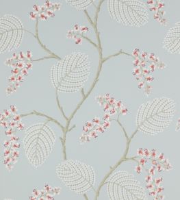 Atwood Wallpaper by Colefax and Fowler Old Blue