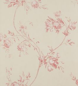 Darcy Wallpaper by Colefax and Fowler Red Darcy Wallpaper by Colefax and Fowler Red