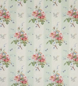 Gallica Fabric by Colefax and Fowler Pink/Aqua Gallica Fabric by Colefax and Fowler Pink/Aqua