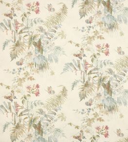 Callista Fabric by Colefax And Fowler Tomato/Olive Callista Fabric by Colefax And Fowler Tomato/Olive