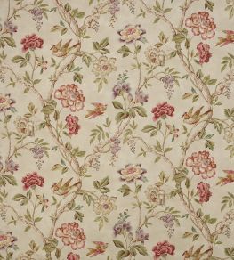 Leonora Fabric by Colefax And Fowler Red/Green