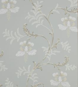 Bellflower Wallpaper by Colefax and Fowler Old Blue Bellflower Wallpaper by Colefax and Fowler Old Blue