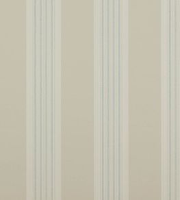 Tealby Stripe Wallpaper by Colefax And Fowler Beige / Blue Tealby Stripe Wallpaper by Colefax And Fowler Beige / Blue