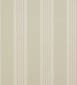 Tealby Stripe Wallpaper by Colefax And Fowler Cream / Pink