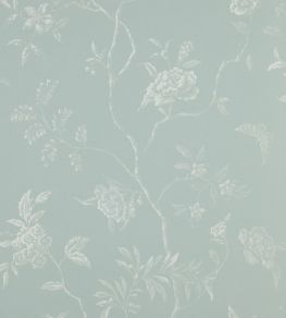 Delancey Wallpaper by Colefax and Fowler Aqua Delancey Wallpaper by Colefax and Fowler Aqua