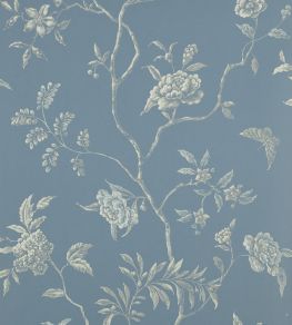 Delancey Wallpaper by Colefax and Fowler Blue Delancey Wallpaper by Colefax and Fowler Blue