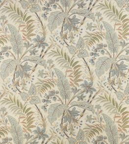 Paisley Leaf Fabric by Colefax and Fowler Old Blue Paisley Leaf Fabric by Colefax and Fowler Old Blue