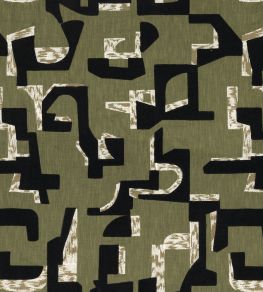 Colorado Fabric by Casamance Vert