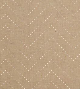 Colton Chevron Wallpaper by Schumacher Natural / Silver Colton Chevron Wallpaper by Schumacher Natural / Silver