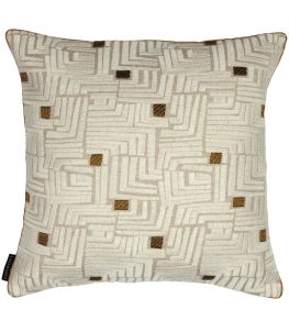 Composition Cushion 45 x 45cm by Maison Casamance Naturel