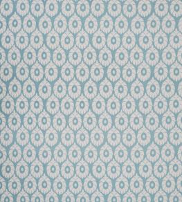 Conch Flower Fabric by Jim Thompson No.9 Sky Blue Conch Flower Fabric by Jim Thompson No.9 Sky Blue