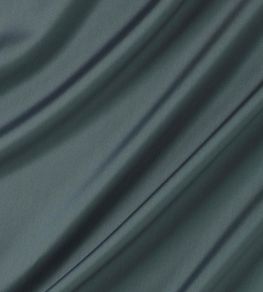 Connaught Silk Fabric by James Hare Slate Blue