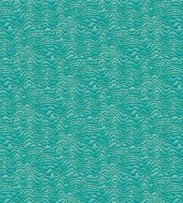 Contour Wallpaper by Ohpopsi Turquoise & Lemon