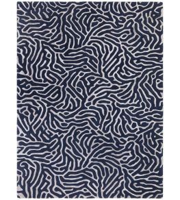 Coral Rug by Asiatic Blue Coral Rug by Asiatic Blue