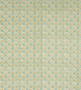 Coralli Fabric by Jane Churchill Lime/Teal Coralli Fabric by Jane Churchill Lime/Teal