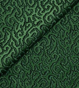Corallino Fabric by Jim Thompson Deep Emerald Corallino Fabric by Jim Thompson Deep Emerald