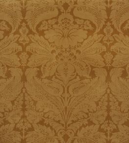Cordwain Velvet Fabric by Schumacher Gold