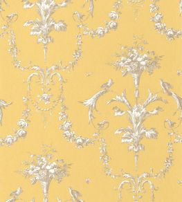 Corne D'Abondance Wallpaper by Casadeco Jaune Soleil