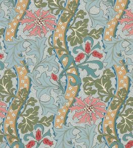 Cornflower Wallpaper by Morris & Co Rose/Woad