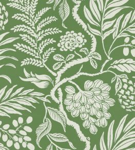Cornucopia Wallpaper by Langelid Von Bromssen Verde Cornucopia Wallpaper by Langelid Von Bromssen Verde