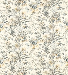 Coromandel Print Fabric by Zoffany Empire Grey Coromandel Print Fabric by Zoffany Empire Grey