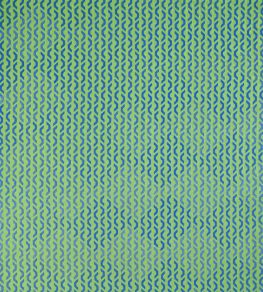Coronado Embroidery Fabric by Thibaut Green