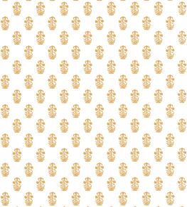 Corwin Wallpaper by Thibaut Gold on White Corwin Wallpaper by Thibaut Gold on White