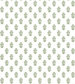 Corwin Wallpaper by Thibaut Green on White