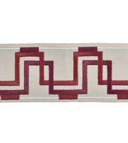 Cosimo Embroidered Braid 66mm Trimming by Houles Granato Cosimo Embroidered Braid 66mm Trimming by Houles Granato