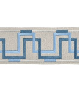 Cosimo Embroidered Braid 66mm Trimming by Houles Nuvola Cosimo Embroidered Braid 66mm Trimming by Houles Nuvola