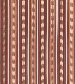 Cothay Stripe Fabric by Mulberry Home Espresso Cothay Stripe Fabric by Mulberry Home Espresso