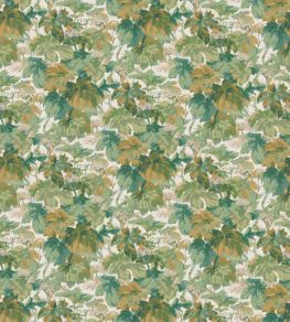 Country Walk Fabric by Mulberry Home Emerald Country Walk Fabric by Mulberry Home Emerald